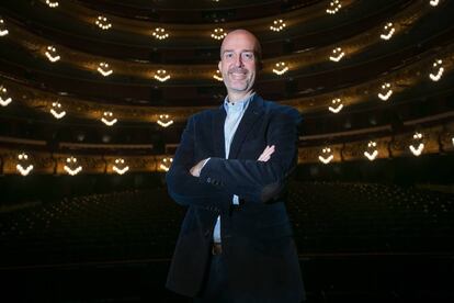 El nuevo director del Liceo, Víctor García del Gomar.