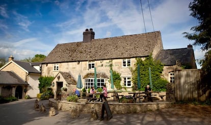 Hotel The green dragon, en Cockleford, cerca de Cheltenham.