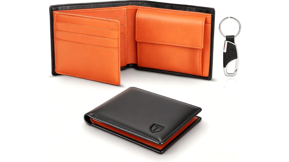 Tarjetero con bloqueo RFID.