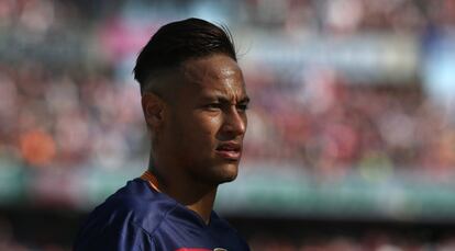 Neymar, en un momento del partido.