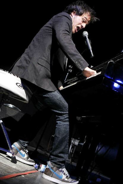 Jamie Callum, durante su concierto en La Riviera.