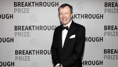 Jean Bourgain, el pasado año, en los premios Breakthrough.