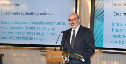 Fernando Abril-Martorell, presidente de Indra.