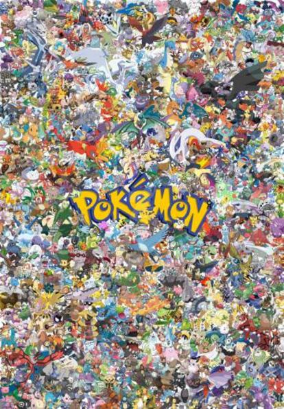 Póster de la saga 'Pokémon'.