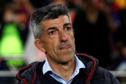 Imanol Alguacil , entrenador de La Real Sociedad.