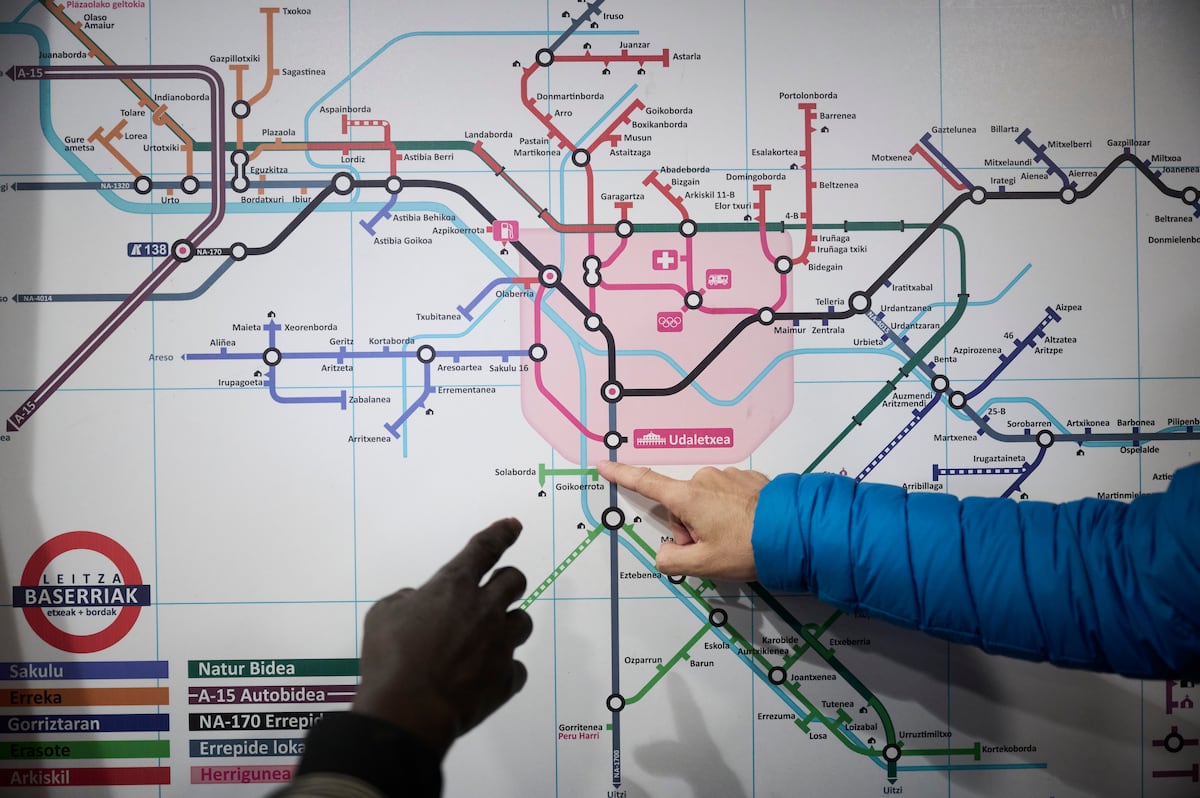 Los caseríos navarros ya tienen DNI y plano de metro para evitar desgracias