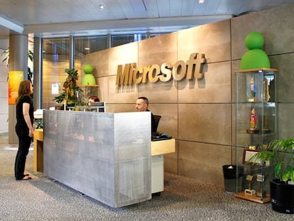 Oficina de Microsoft Ibérica en Madrid. 