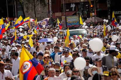 Marcha del silencio, el 15 de junio de 2025.