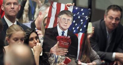 Partidarios de Donald Trump en Carolina del Sur.