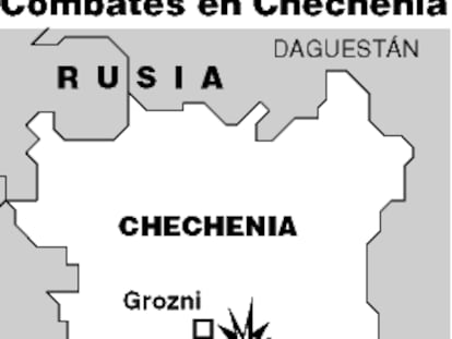 Combates en Chechenia.