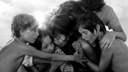 Fotograma de la película 'Roma', de Alfonso Cuarón.