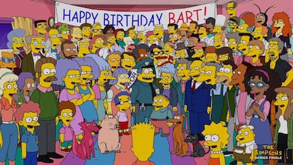 Imagen del capítulo '¡Feliz cumpleaños, Bart!', de Los Simpson.