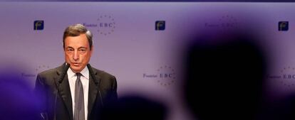 El presidente del Banco Central Europeo, Mario Draghi. 