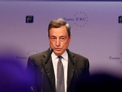 El presidente del Banco Central Europeo, Mario Draghi. 