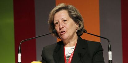 Pilar Gonz&aacute;lez de Frutos, presidenta de la patronal de las aseguradoras espa&ntilde;olas (UNESPA).