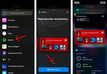 Cómo activar los nuevos widgets de Spotify en iOS 14.