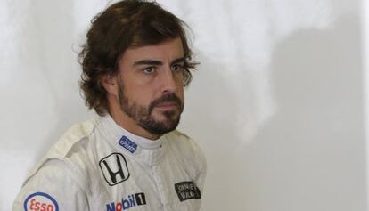 Fernando Alonso, en el circuito de Suzuka.