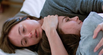 Renate Reinsve e Inga Ibsdotter Lilleaas, en 'Sentimental Value', de Joachim Trier. Imagen proporcionada por el Festival de Cannes.