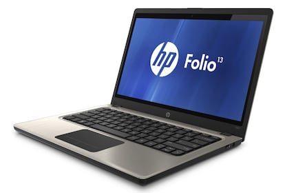 HP Folio 13, el primer ultrabook de HP, pesa un kilo y medio con un grosor de 18 mil&iacute;metros. PVP.: A partir de 999 euros.