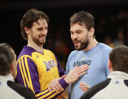 Pau i Marc Gasol.