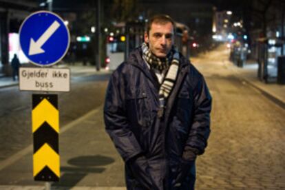 Francisco Zamora, de 44 años, de Alcantarilla (Murcia), en Bergen.