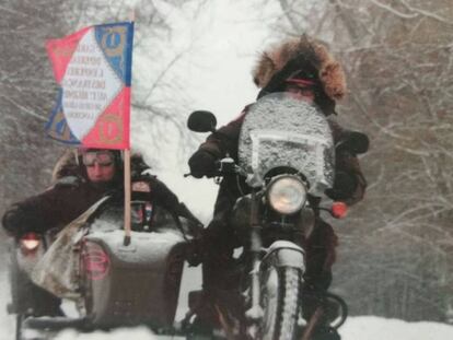 Una imagen de la aventura narrada en &#039;Ber&eacute;zina&#039;, de SYlvain Tesson.