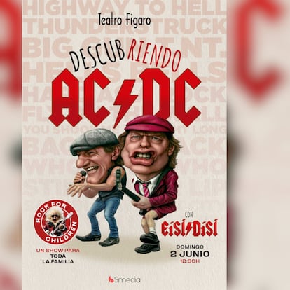 ‘Rock for Children. Descubriendo AC/DC’ en el Teatro Fígaro