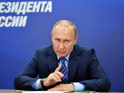 El presidente ruso, Vlad&iacute;mir Putin.