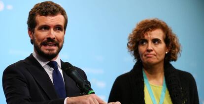 El líder del PP, Pablo Casado.