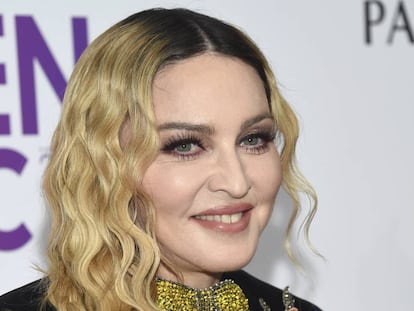  Madonna en los Billboard Women in Music de 2016.