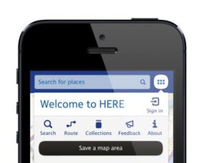 Nokia lanzó la semana pasada Here, su aplicación de mapas sociales