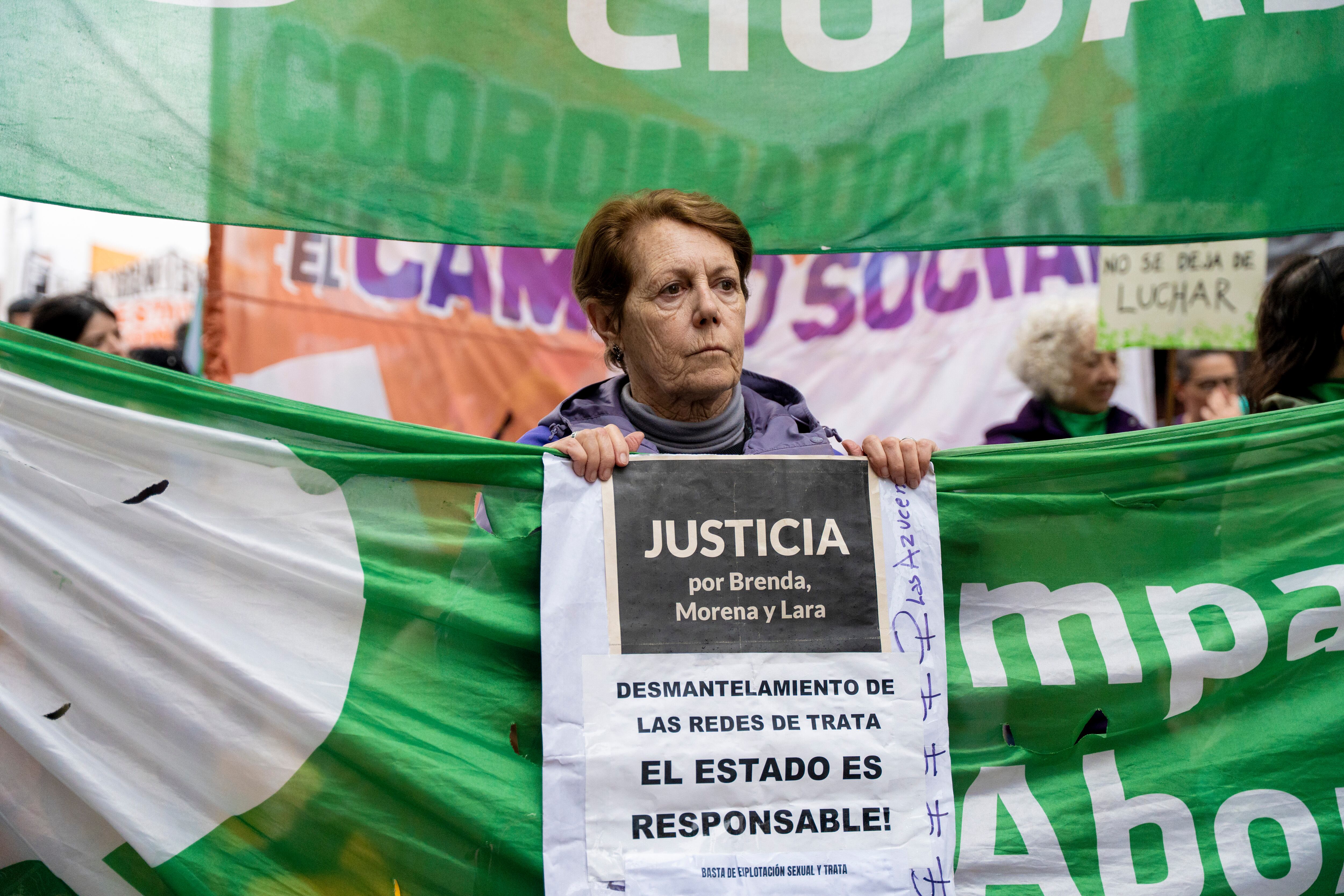 Mujeres exigen justicia para Brenda, Lara y Morena, este sabado.