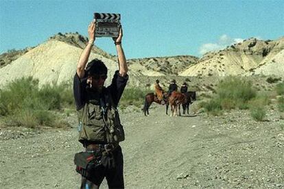 El desierto de Tabernas, en Almería, es desde hace años escenario de películas y anuncios publicitarios.