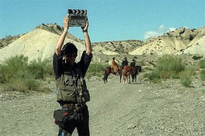 El desierto de Tabernas, en Almería, es desde hace años escenario de películas y anuncios publicitarios.