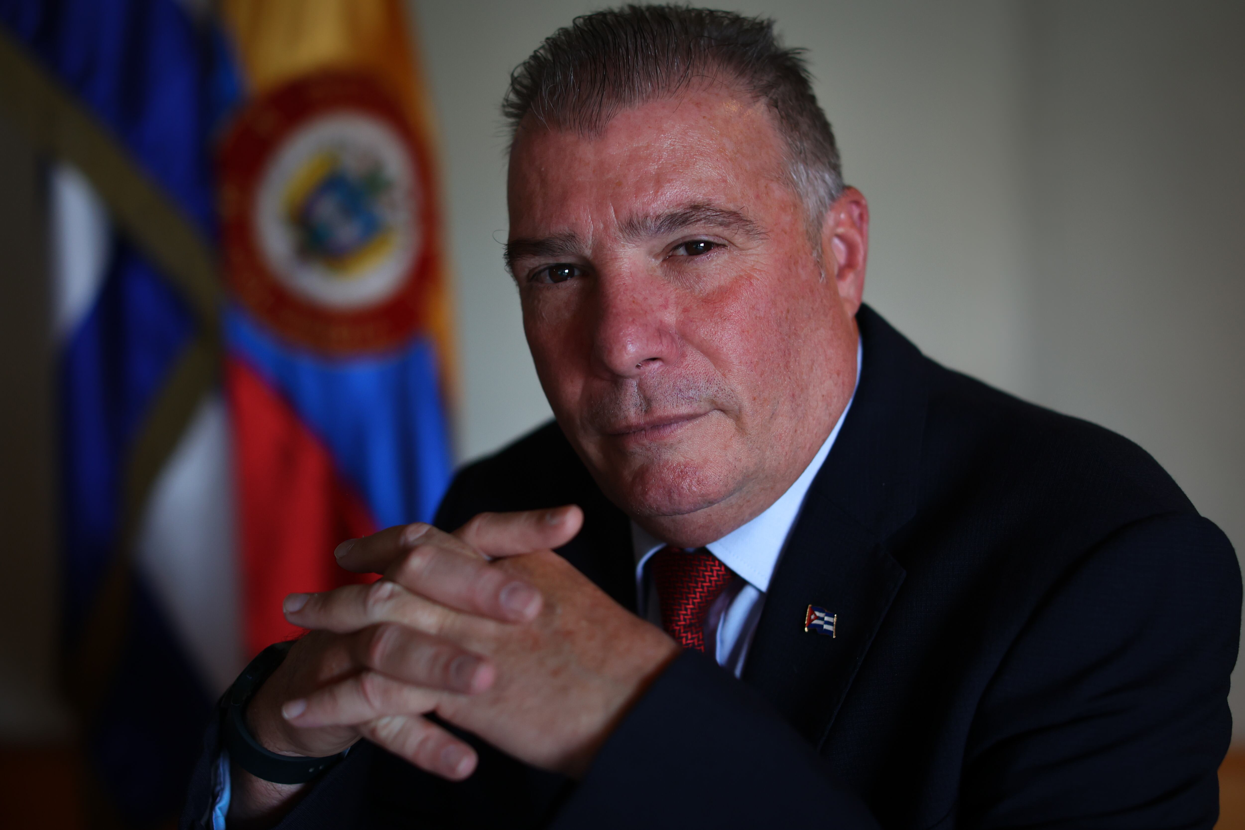 Juan Carlos García Granda, visitó Colombia como parte de una gira para promocionar el turismo en Cuba.