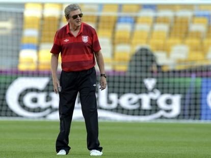 El seleccionador ingl&eacute;s Roy Hodgson.