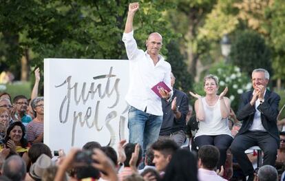 Ra&uuml;l Romeva, candidato de la lista independentista Junts pel S&iacute;.