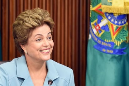 La presidenta brasileña Dilma Rousseff.