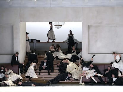 Imagen de los ensayos de 'Arabella', en el Teatro Real.