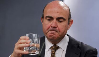 El ministro de Economía, Luis de Guindos.
