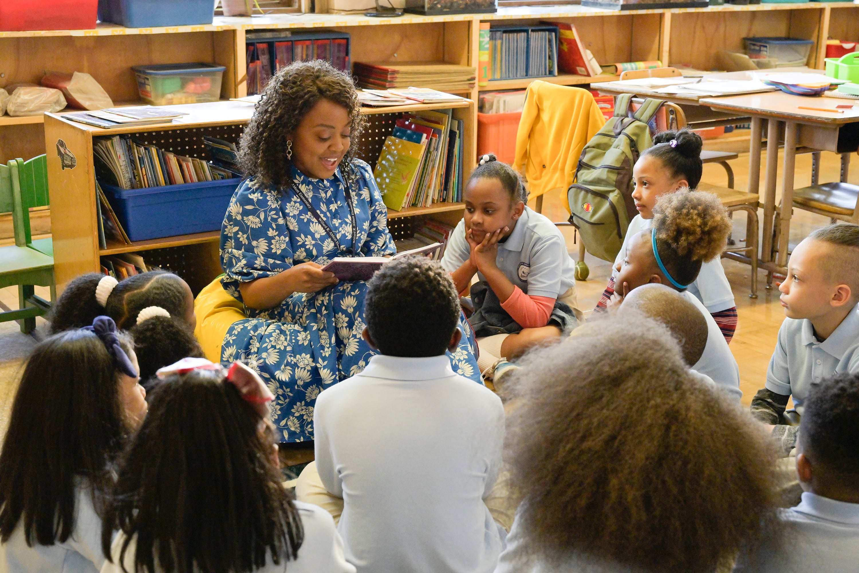 Quinta Brunson, en el primer capítulo de 'Colegio Abbott'.
