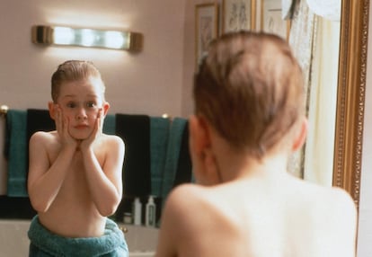 Instantánea de la película 'Solo en casa' (1990) protagonizada por Macaulay Culkin.