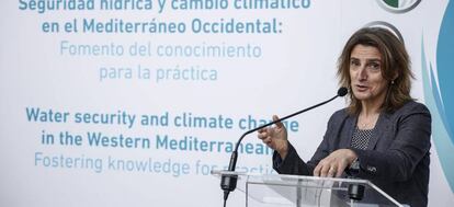 La vicepresidenta y ministra para la Transición Ecológica y el Reto Demográfico, Teresa Ribera.