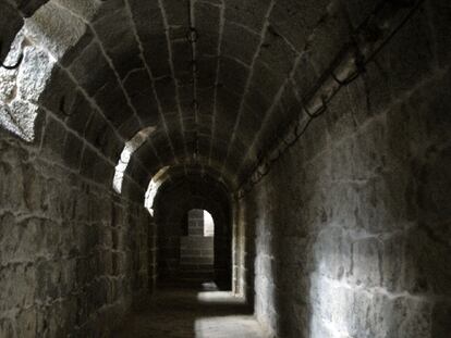 Túneles del Monasterio de San Lorenzo.