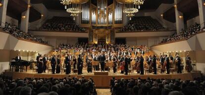 La Orquesta Nacional de España, en una actuación en 2011.