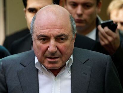 El oligarca ruso Boris Berezovsky.