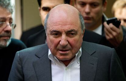 El oligarca ruso Boris Berezovsky.