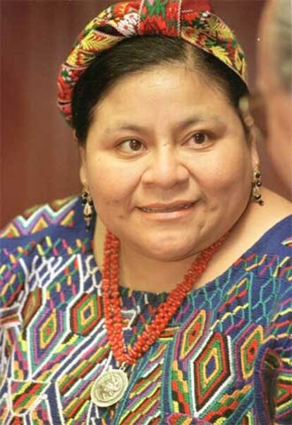 Rigoberta Menchú.