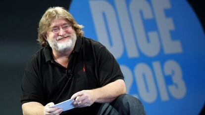 Gabe Newell, fundador de Valve. 