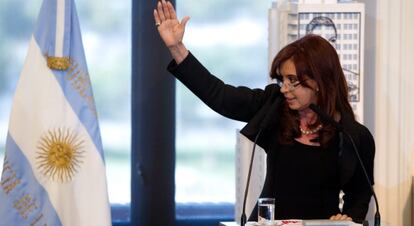 La presidenta argentina, Cristina Fern&aacute;ndez de Kirchner.